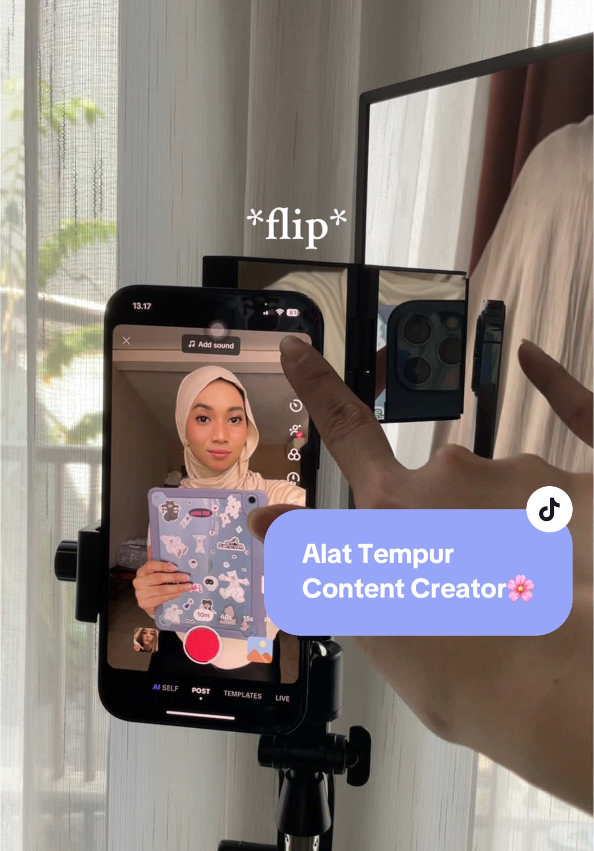 salah satu alat untuk investasi, video auto jernih😍 kereen~ #mirrorstandholder #mirrorclip #mirrorstand #creatortools 