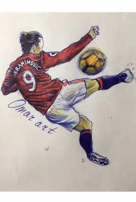 #drawing #omarart #ibrahimovic 