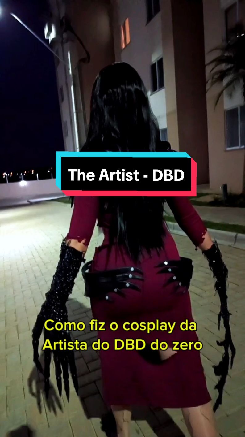 Como fiz o cosplay da Artista de DBD #dbd #deadbydayligh #dbdcosplay #theartist 