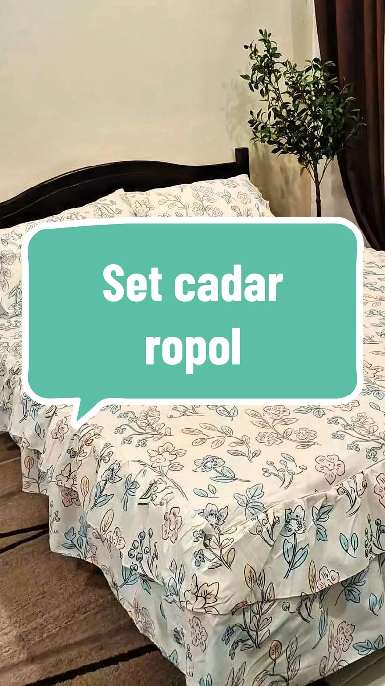 Set cadar ropol. #cadar #cadarropol #cadarropolmurah #cadarropol3in1 