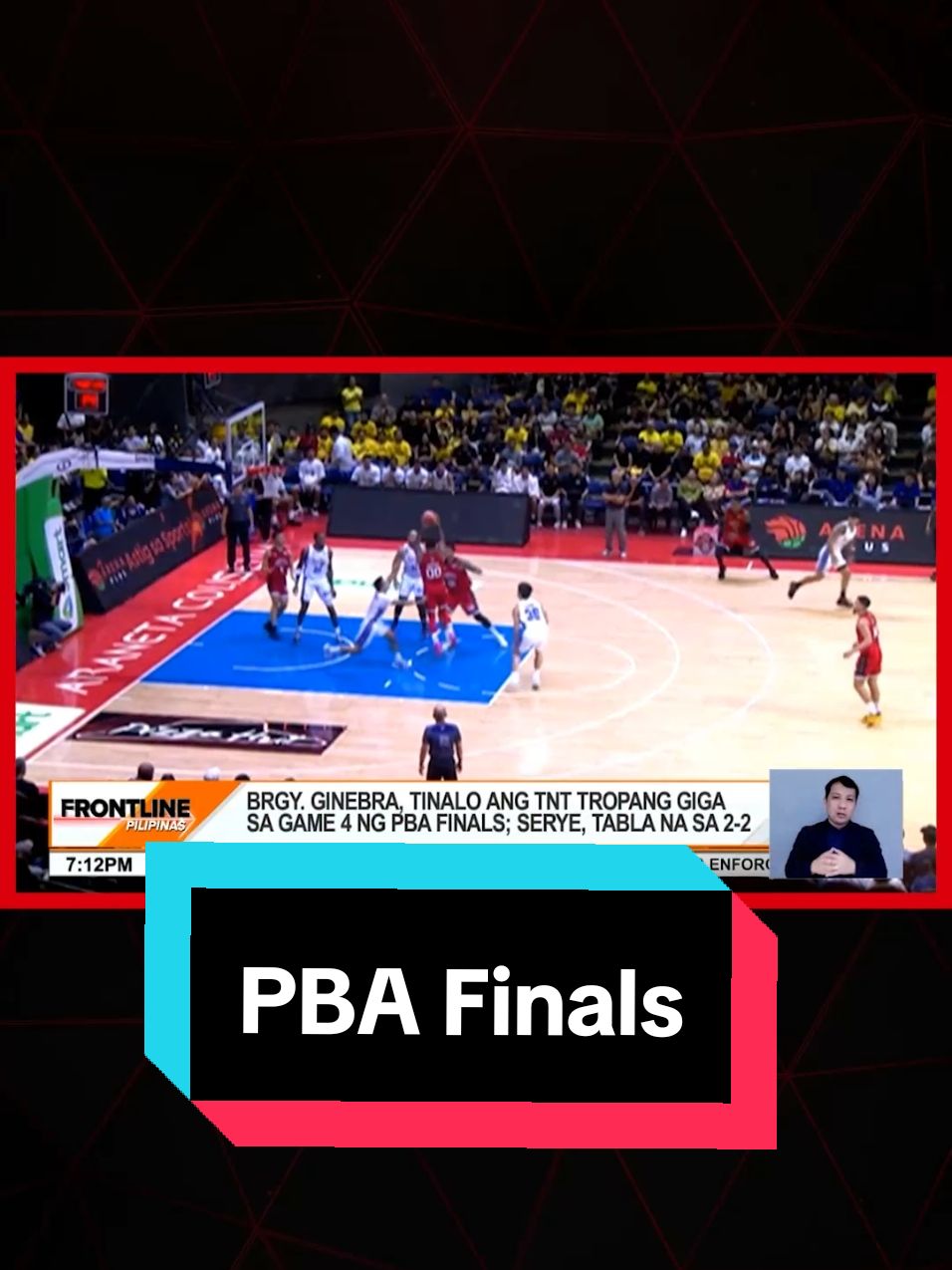 Hindi nabigo ang mahigit 16,000 fans sa Araneta Coliseum sa pagtunghay nila sa Game 3 ng #PBA Finals, kung saan wagi ang Brgy. Ginebra Gin Kings kontra TNT Tropang Giga, 106-92. #PBASeason49 #PBAAngatAngLaban #PBAFinals #News5 #FrontlinePilipinas  #NewsPH #SportsNewsPH 