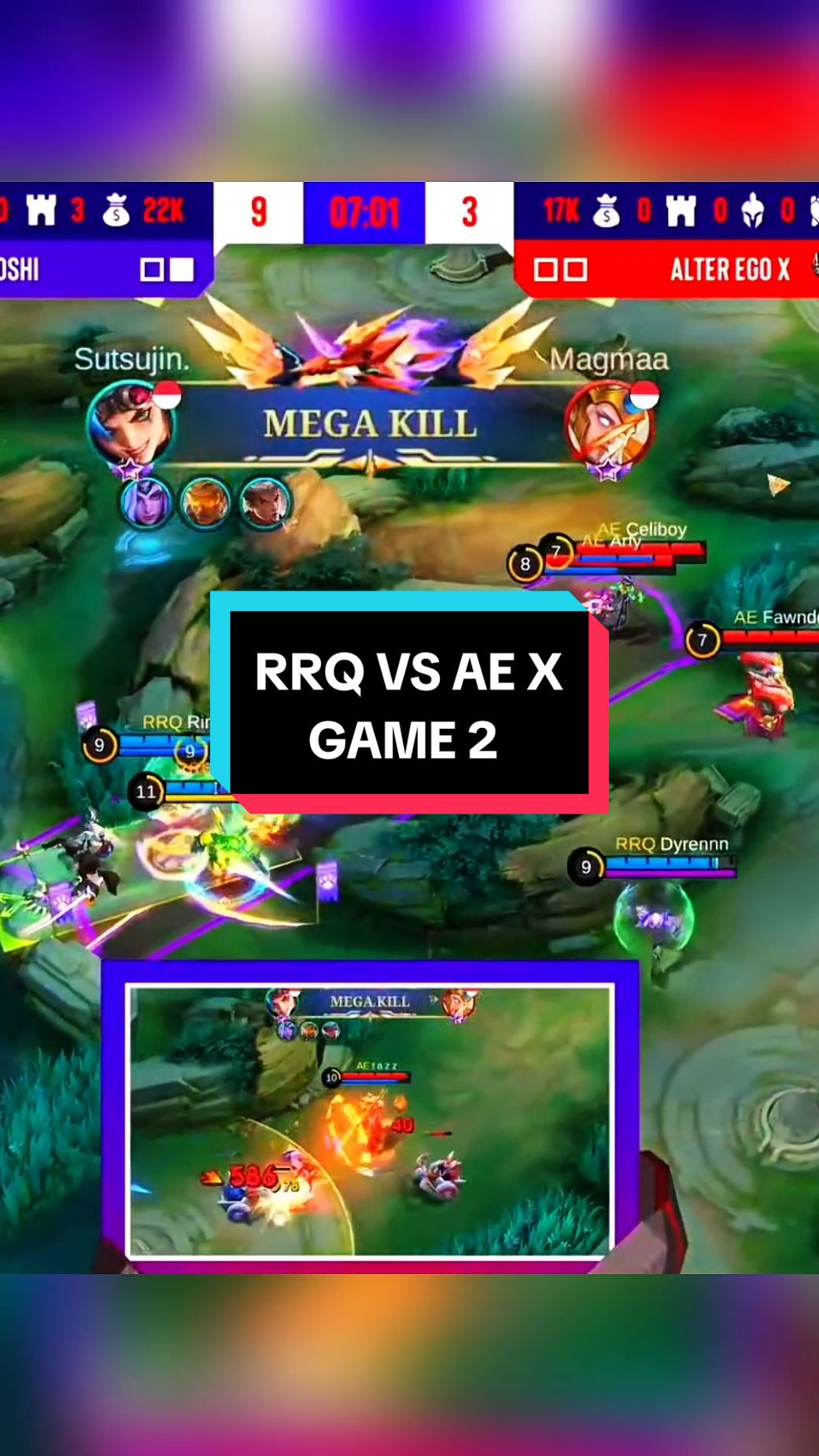 RRQ VS AE X GAME 2 | ESL SNAPDRAGON S6 #rrqhoshi #alterego #eslsnapdragon #MLBBMEGASALE #2024MLBBMEGASALE #M6nyalaIndonesia #mlbbm6 