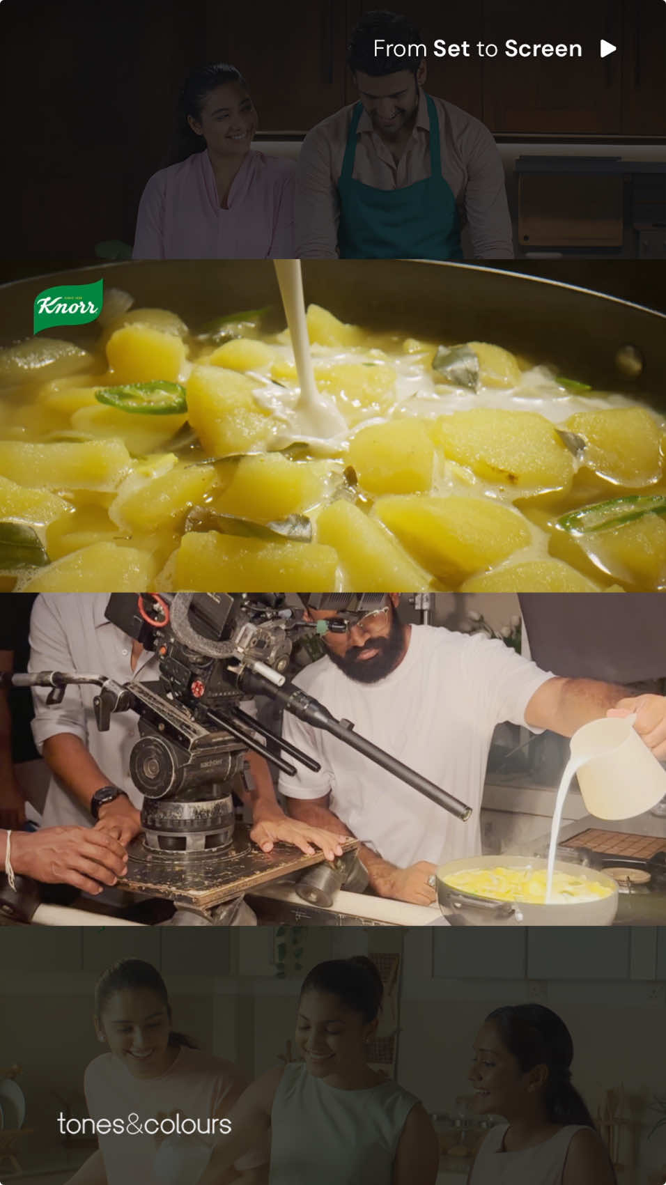 A lot of things happen behind the screen that don’t get a lot of spotlight. Here’s a little snippet as to how we did the Knorr Coconut Milk Powder commercial vs the final take. 🥥🥛 #Knorr #Coconutmilkpowder #sneakpeek #behindthescenes #vs #whatyousee #hehe #unilever #fyp #fypシ #foryou #commercial #production #coconut #milk #milkpowder #bts 