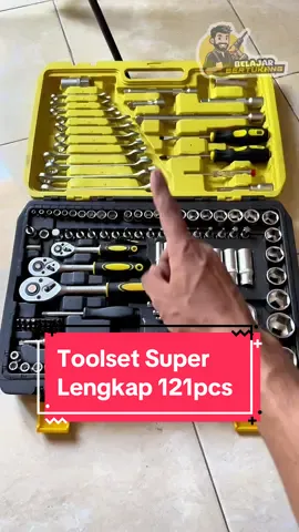 Toolset Super Lengkap 121pcs KEELAT #toolset #toolsetbox #toolsetbengkel #promoguncang11111 