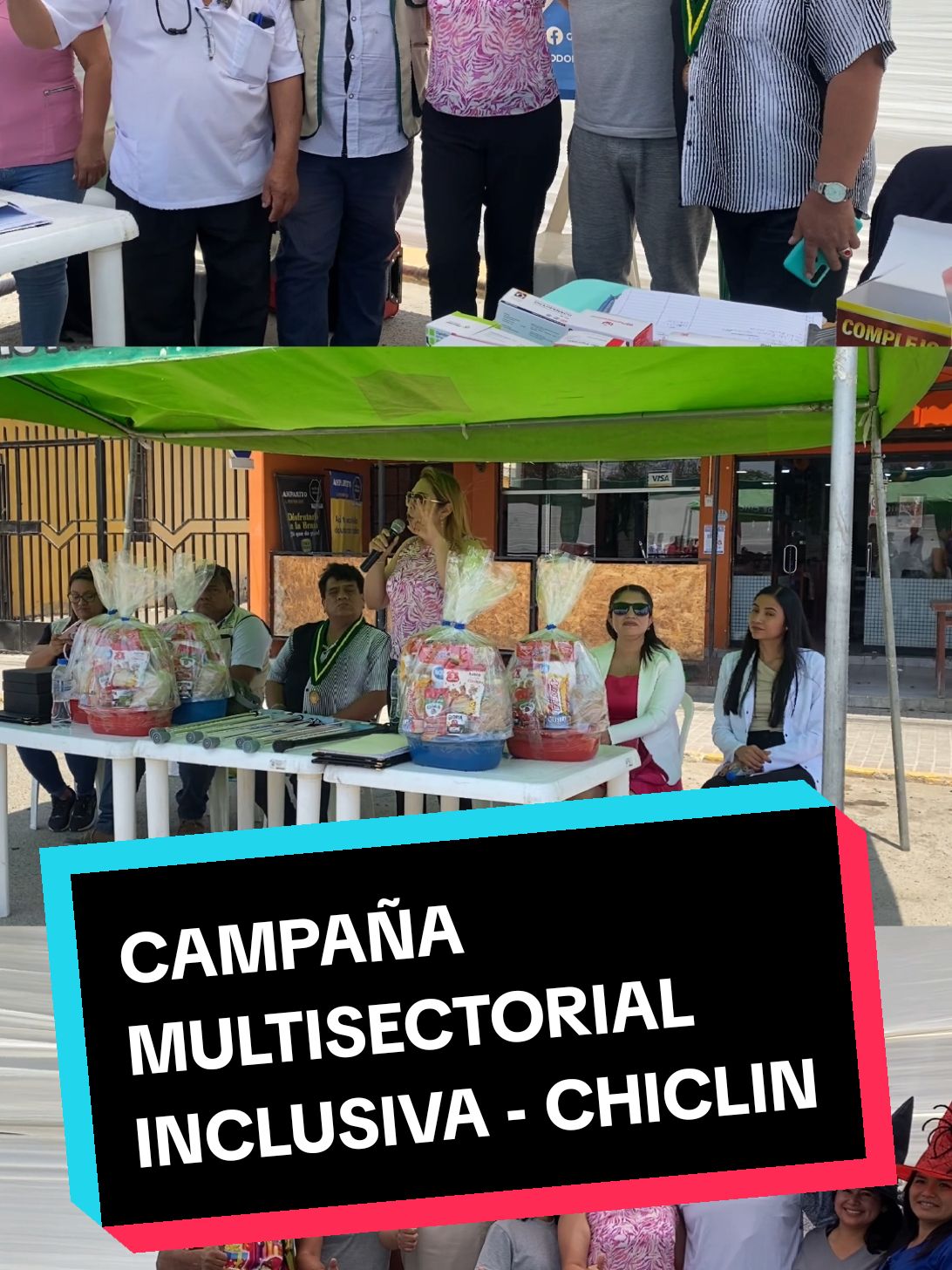 #campaña  Multisectorial Inclusiva en CP. Chiclín - #ascope 