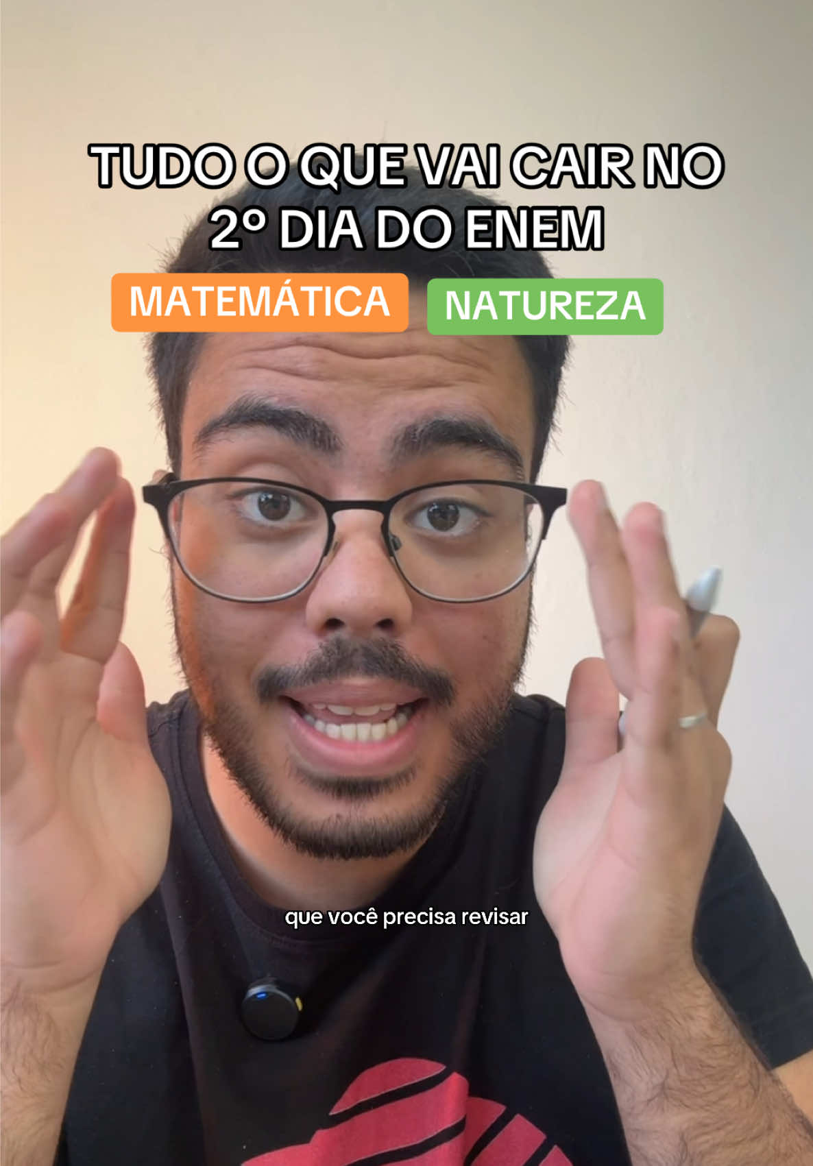 Respondendo a @🅿️EDRO Tudo o que vai cair na sua prova do 2º dia do ENEM! 