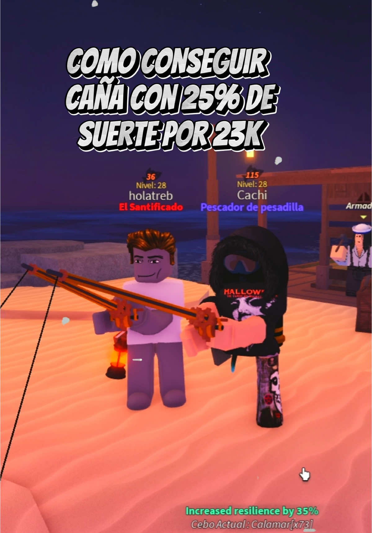 Como Conseguir Caña Con 25% De Suerte - - - - - - -#roblox #robloxfyp #robloxgames #fisch #fischroblox #foryou #misericordia #SoyCachiRoblox #humor 