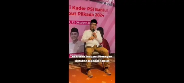 Ciptakan lapangan kerja baru kawasan industri Piyungan Bantul. @abdul halim muslih @Aris.Suharyanta @Aulya Rifqi @Naura Asy @AL Almira  #bantulbebaspengaguran  #cerdasgenerasibantul  #ciptakan1000lapaangkerjabantul  #bantulsejahtera 