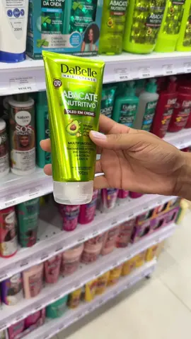 Óleo em creme de abacate da Dabelle é simplesmente maravilhoso e útil😍  #oleoemcremedabelle #cabeloshidratados #preshampoo #fyp