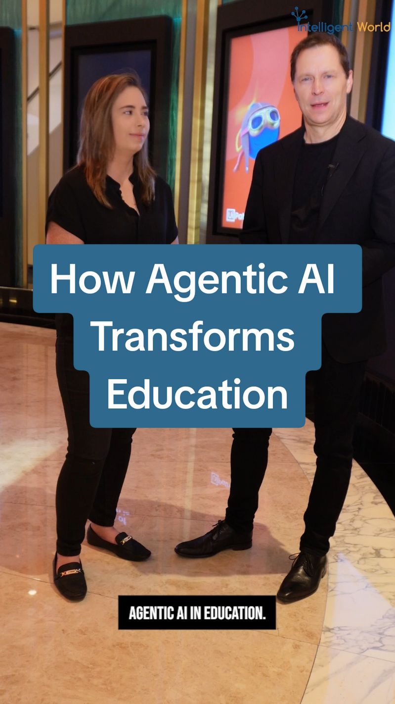 How Agentic AI Transforms Education
 by @ronald_vanloon & Jacqui Muller |
 
 #UiPathPartner UIPath #LearnOnTikTok #AI #GenerativeAI #Education #Automation #Technology #DigitalTransformation
