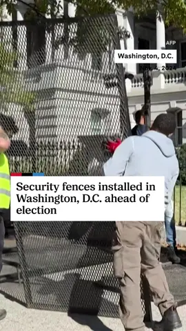 Fencing and other security measures have been installed around the White House and businesses in downtown Washington, D.C. ahead of election day. Metal barriers are being set up around the White House in space normally accessible to the public. Intelligence officials have warned that Iran and Russia may encourage violent protests, fueled by disinformation, similar to the January 6, 2021 attack on the U.S. Capitol by supporters of former Republican president Donald Trump. Despite the findings of intelligence officials, both Russia and Iran have rejected claims that they are seeking to influence the U.S. election.