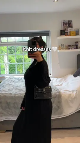 Knit dresses are everything for the cold months 🥰 #knitdress #dresses 