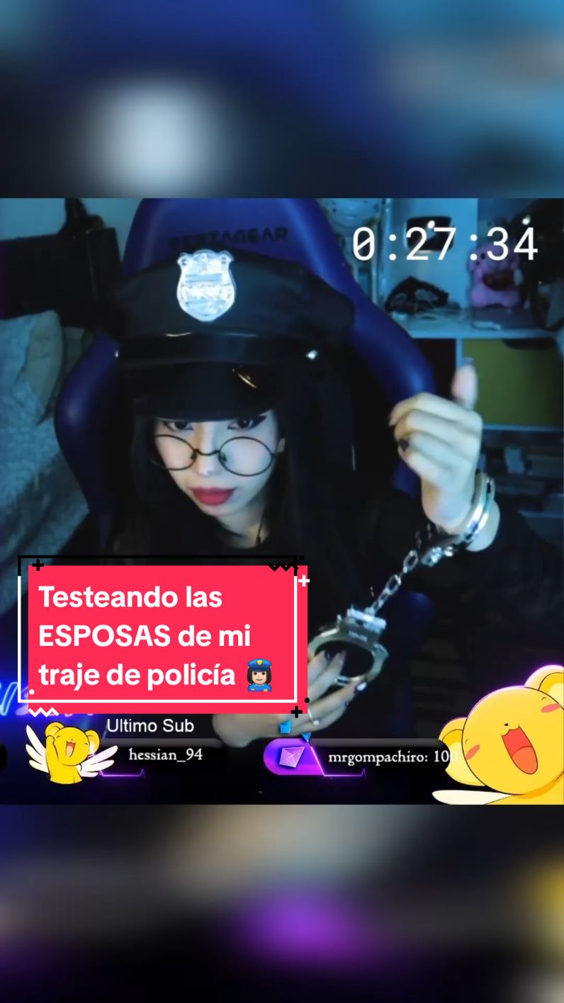 #halloween #halloweencostume #streamer #streamergirl #policia #polisofi #esposas  #twitchclips 