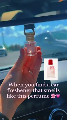 the way i get so many compliments on how my car smells 💗 #carfreshener #tiktokshop #perfumetiktok #carfreshies 