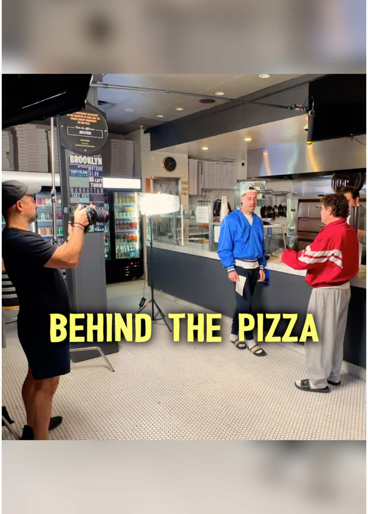 Behind the Pizza #guidogagootz #comedy #behindthescenes #vote