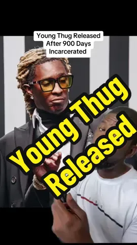 Young Thug Released After 900 Days Incarcerated. #youngthug #released #ysl #fyp 