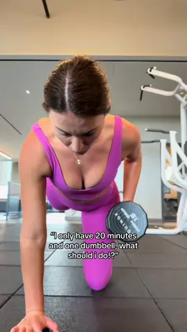Get a full week of dumbbell workouts at the 🔗 in my prof 💕 #workoutsforwomen #workouttips #workoutsforbeginners #dumbbellworkout #dumbbellworkouts 