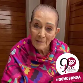 ¡Muchas Gracias! Compañera Irma Dorantes, por ser parte de esta celebración que es de todos. #anda90aniversario #SomosANDA 