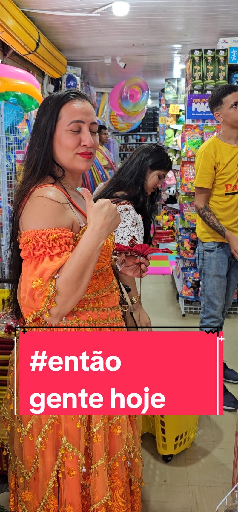 #então gente hoje deu compras 