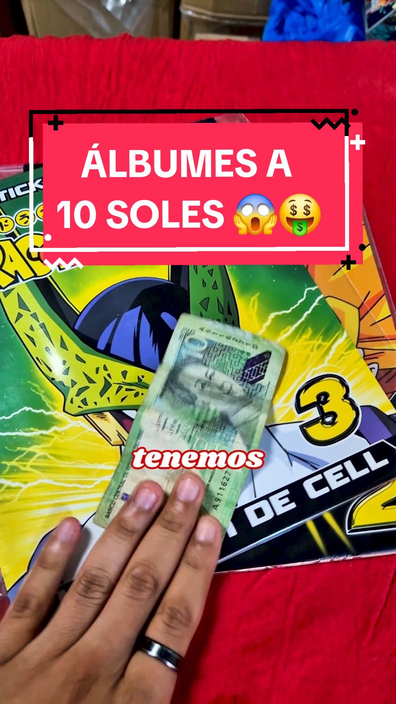 SOLO HOY 10 SOLES C/U 🤑😱 #album #albumes #dbz #cell #medabots #marvel #spiderman #coleccionista #coleccion #10soles #pokemon #sticker #cards #tarjeta #vinder #sailormoon #hellokitty #mymelody #mymelodynkuromi #capibara 