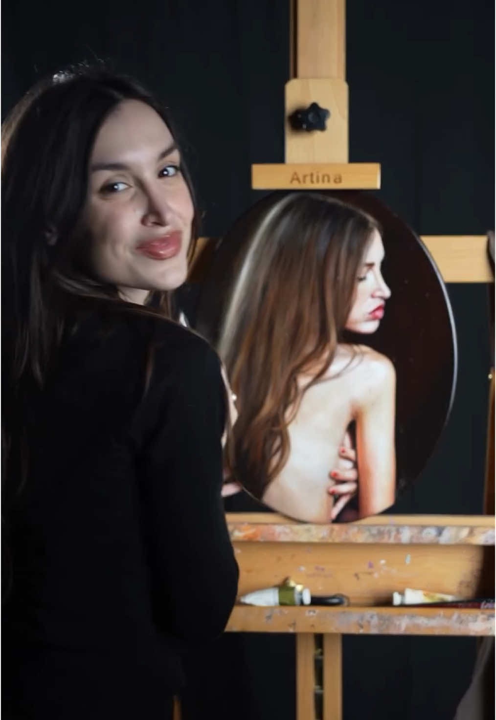 Artist @Serena Serena Tozzi #art #arts #artist #artists #paint #paintings #painter #painters #dailypaintings #artistoftheday #studioartist #workingartist #artiststudio #studioscenes #studio