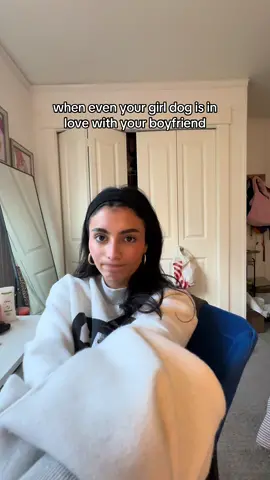 she acts like i dont exist when he comes over 