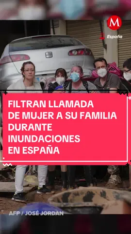 En redes sociales se filtró un audio de una mujer atrapada durante las inundaciones causadas por la DANA en España. En el mensaje, la mujer se despedía de su familia, convencida de que no sobreviviría debido a la intensidad de la lluvia y al rápido aumento del nivel del agua. Sin embargo, gracias a la ayuda de unos vecinos, logró salir con vida. Este fenómeno ha dejado al menos a 200 personas fallecidas, muchas de ellas murieron en sus autos mientras intentaban encontrar un lugar donde refugiarse.  #España #Internacional #Valencia #Internacional #MilenioInforma #MILENIONoticias 