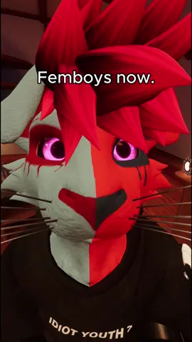 FEMBOYS NOWWWW #vr #vrc #vrchat #furrytiktok #furryfandom #fyp #furry #halloween #femboy #furryart #furrycommunity #silly