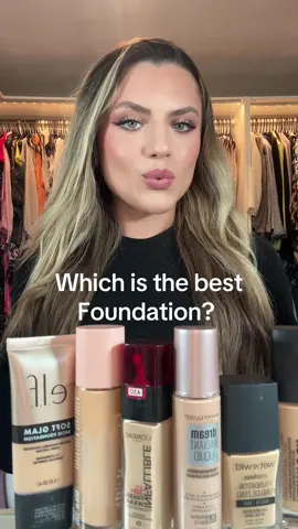 Which is your favorite foundation? ✨💖 @Estée Lauder Double Wear is my all time favorite foundation, however I love all of these!! 💖🫶  #fyp #makeup #foundation #esteelauder 