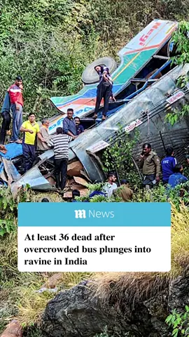 At least 36 people have died in a tragic accident when a bus fell 200 feet into a gorge in Uttarakhand, India. The overcrowded and dilapidated bus was carrying about 60 passengers, despite a capacity of only 42. Local authorities report that the driver lost control, causing the bus to crash violently onto the rocks below and leaving dozens dead and seriously injured. The bus was in poor condition and deemed unfit for travel, according to Uttarakhand official Vineet Pal. Following the incident, two transport officials have been reportedly suspended for permitting the bus to be on the road. #india #bus #road #news #travelling 