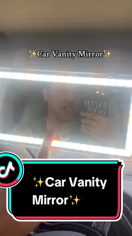 Car Vanity Mirror is a great gift idea for your girl 🫶🏼 #joytutus #vanitymirror #carfinds #tiktokshopblackfriday #tiktokshopfinds #carmusthaves #getittoday 