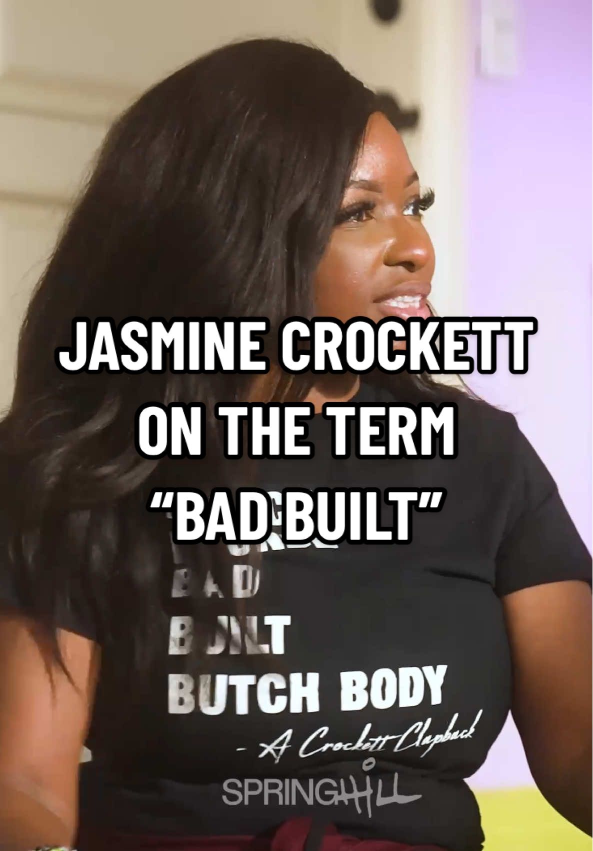 You can always count on Granny to keep it real! 😂 In Let’s Keep it Cute, @Jasmine Crockett dives into the origins of the term “Bad Built” and serves up some laughs along the way. Catch the full episode now on @MakeSpringHill’s YouTube! #jasminecrockett #jeniferlewis #clarke #badbuilt 