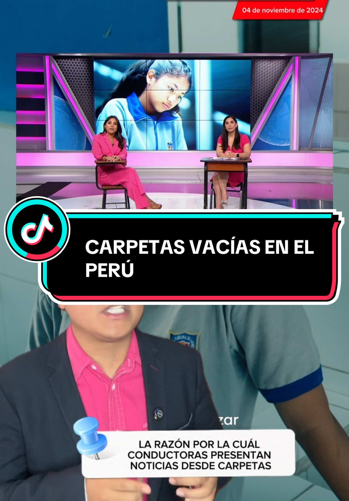 🚨+1 millón de niñas faltan a clases en nuestro país cuando están con la regla #tiktokinforma #tiktokinformativo #bullying #menstruación #SangrarEsNormal @NosotrasPe 