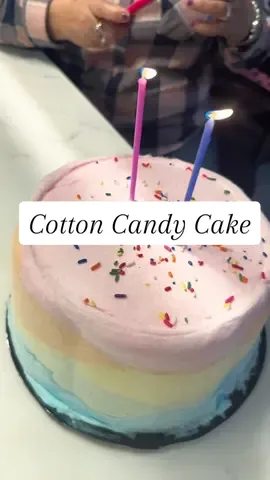 Coton Candy Cloud Cake ☁️ @Cloud Cake Cotton Candy  #cottoncandy #cottoncandycake #cake #birthdaycake #cloudcake 