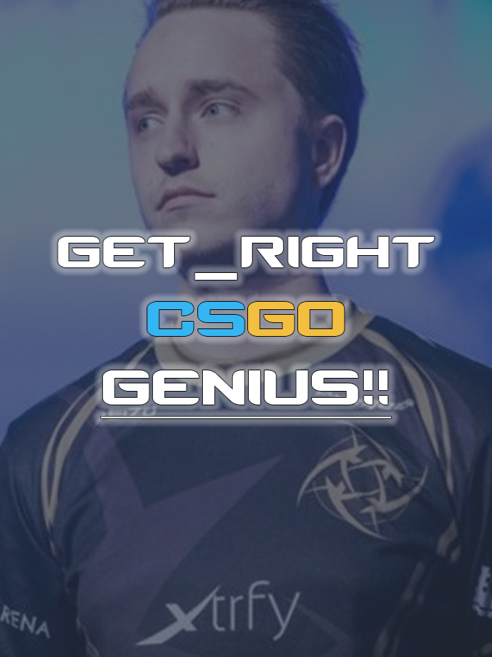 GET_RIGHT | CSGO Genius! #csgo #csgomoments #200iq #smart #fyp #bigbrain #clutch #1v3 #throwback #2018 #memorable #get_right #twitch #2024 #genius #ninjainpyjamas