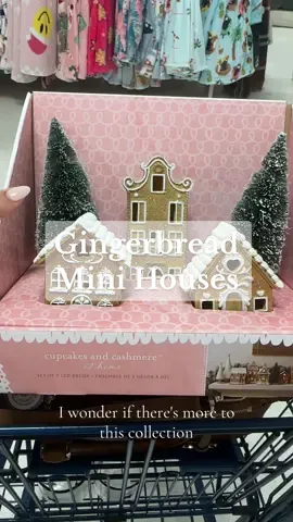 The cutest @Marshalls @HomeGoods Mini Gingreadhouses! Have you guys seen these?? #christmasfind #marshalls #marshallsfinds #marshallschristmas #marshallschristmasfinds #homegoods #homegoodsfinds #homegoodschristmas 