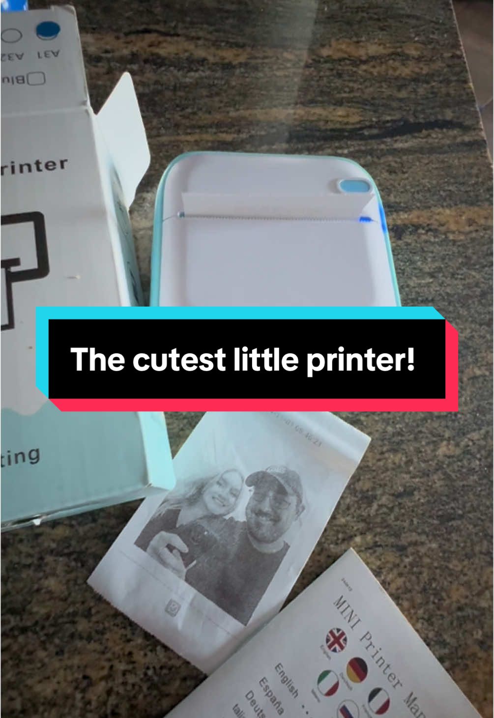 Omg I love this little thing so much!! I got my son one too (a fun christmas gift) 🎁 I ordered two because they hook to your phone and hes a teenager now. One for me, one for him. Haha 👀😭🙏🩷 Out capturing memories is fun! Being able to print them really quick is awesome! #photoprinter #phoneprinter #cute #tiny #printer #littleprinter #thermalphotoprinter #thermal #photo #printer #fyp #TikTokShop #shop #shoppinghaul 