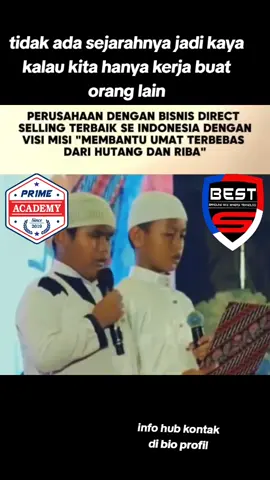 tidak ada sejarahnya kita jadi kaya kalau kita hanya bekerja buat orang lain  #motivasisukses  #bisnisonline  #perubahanekomomi  #suksesberjamaah 
