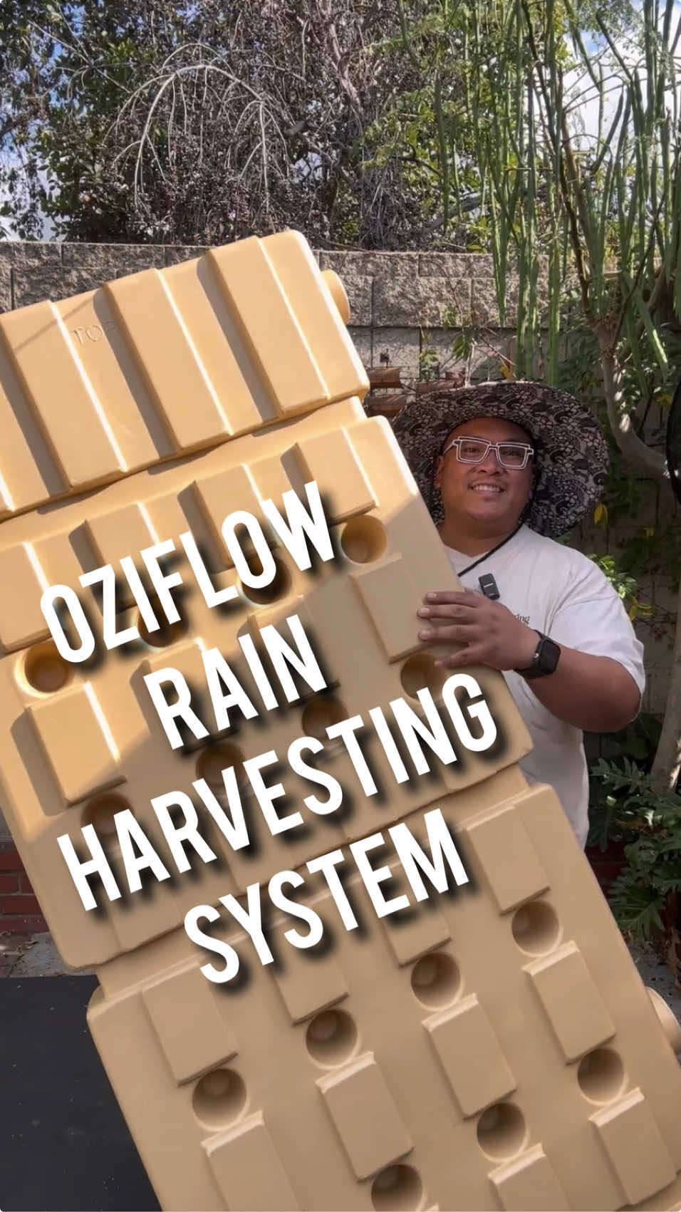 So excited to build this system! 🚧  ⬇️ more info #garden #gardening #rain #harvest #rainharvesting #oziflow  There’s a link to Oziflow in my bio and this system can be purchased online through Amazon, Walmart, and Sears. I’m so excited to take you guys along for this journey because it has been a long time coming. I’ve always wanted to build a rain harvesting system but almost all the options I faced were too bulky or too expensive. Oziflow met my needs at a great price point especially when you consider the engineering involved in creating this product. I hope you enjoy the rest of this series and make sure you hit the follow button for more videos!