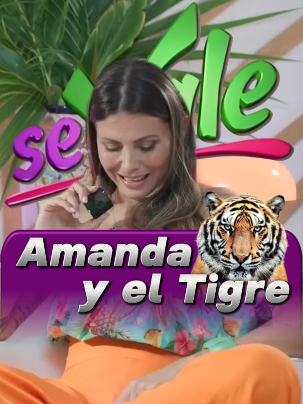 Amanda recuerda el susto que vivió en el programa, encerrada en una jaula con un TIGRE😨😰😲  Los animalitos también sufrían 😲😲#SeVale #caidas #accidentes #programa