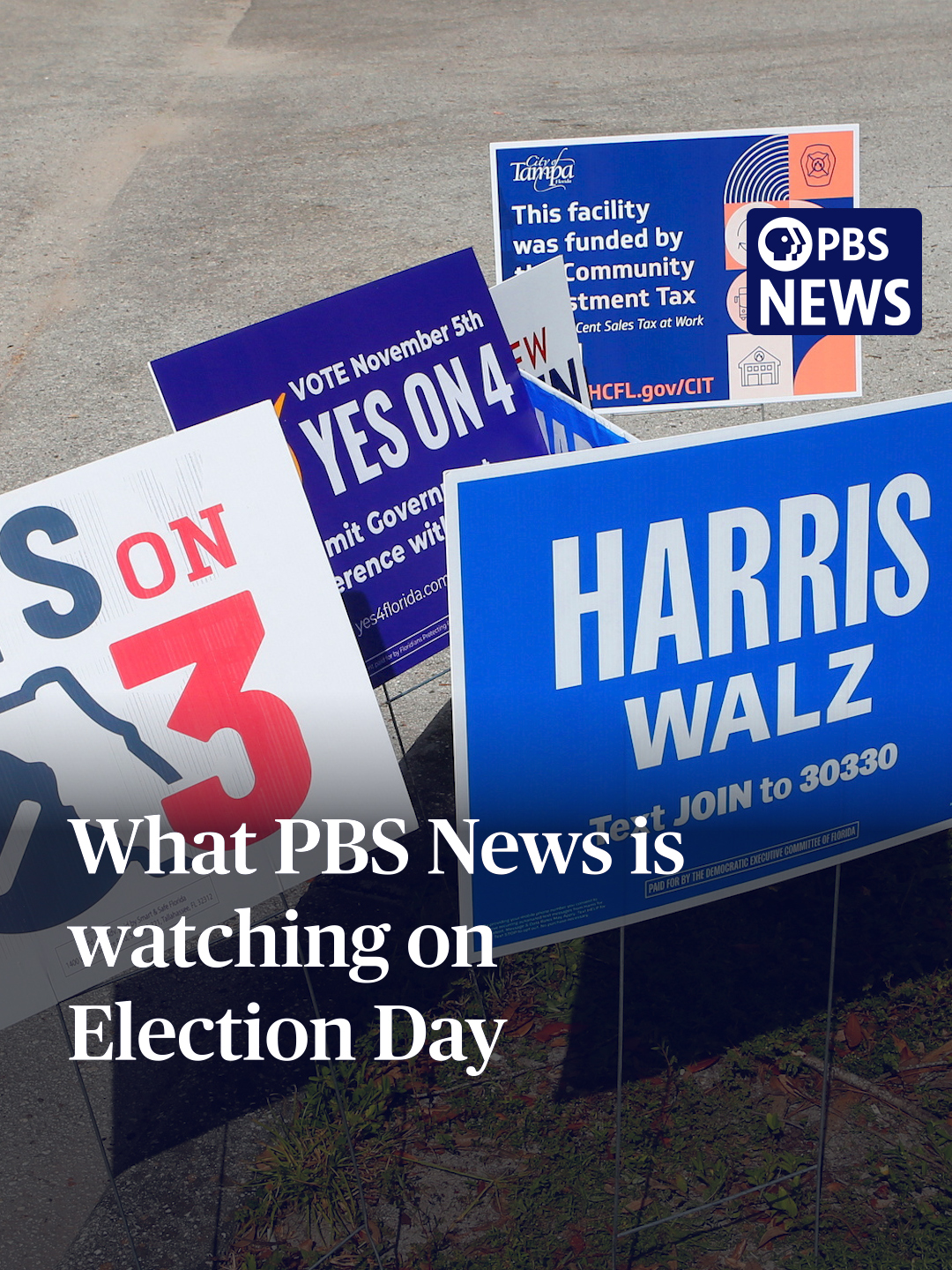 On Tuesday, PBS News correspondents will be reporting from different corners of the country on Election Day. William Brangham will be in West Palm Beach, Florida covering former President Trump's election night events. Laura Barrón-López  will be at Howard University covering Vice President Kamala Harris’ election night event.  Lisa Desjardins will be reporting from the PBS News studio and analyzing the results. John Yang will be reporting from the battleground state of Pennsylvania, Stephanie Sy will be reporting from Maricopa County, Arizona, Miles O'Brien will be in Fulton County, Georgia, and Gabrielle Hays will be in St. Louis, Missouri. They share what they will be looking out for on Nov. 5.  #electionday #election #election2024 #presidentialelection #elections #presidentialelection2024 #2024presidentialelection #pbsnews #newshour #pbsnewshour #electionupdate #november5th