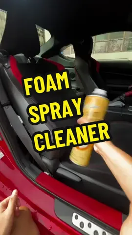Foam spray cleaner. #fyp #tiktokbudol #yellowbasket #tiktokaffiliate 