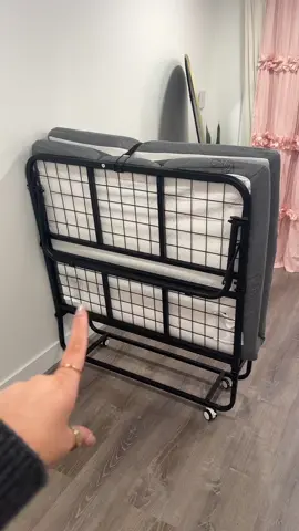 I had to pull the guest bed out today and everytime I do I thank the lord that we dont do air mattresses 😂😂 worth the investment #guestbed #bedhack #spacesavinghack #smallspaceliving #murphybed #rollawaybed #bedfind #airmattress #homefinds #apartmentfinds #tiktokshopblackfriday #spotlightfinds #ttslevelup 