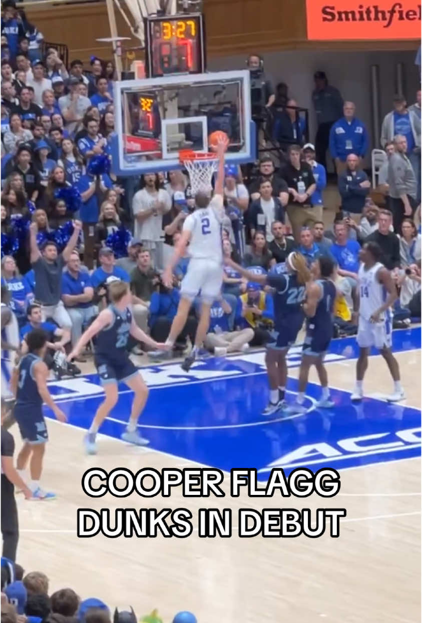 First of many for Cooper 🤞 #cooperflagg #duke #shoutoutot (via @StrictlyBBall)