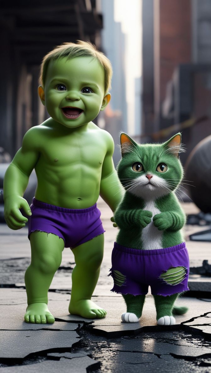 Super hero babies  #superheroes #kidstiktok #babykids #babycute #catbaby #cats #catkids 