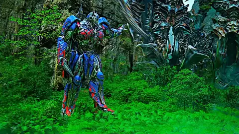 Optimus  defeated Grimlock #transformers #optimusprime #grimlock #transformersageofextinction #fyp 