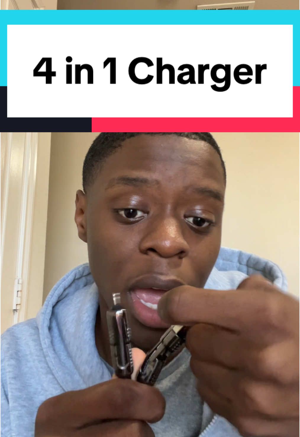 This 4 in 1 Charger is great for multi charging devices! #4in1charger #phonechargers #charger #tiktokshopblackfriday #tiktokshopcybermonday 