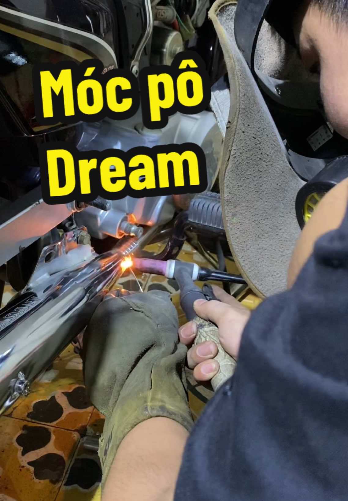 Móc pô xe dream #vietanhmocpo #dream100 