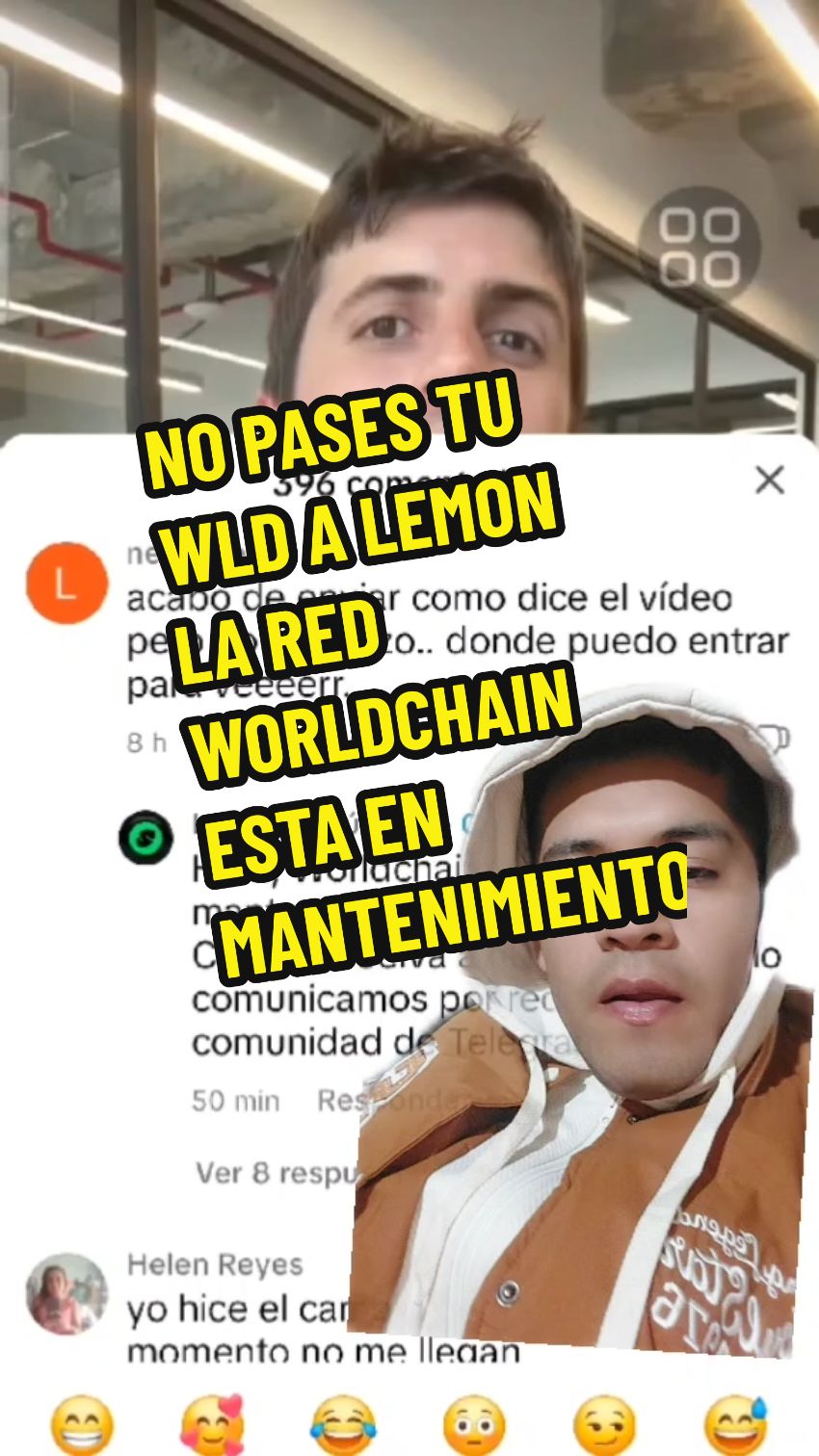 No pases tus wld a Lemon , hay fallas en la red  worlchain #trading #WORLDCOIN #PERU 