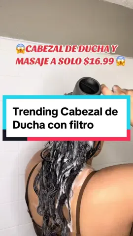 Todo esto a menos de $20 aprovecha de todos los beneficios que tiene este cabezal de ducha que ademas puedes usarlo para muchas otras cosas!✨ #filtershower #filtershowerhead #showerheadmassage #cabezaldeducha #cabezaldeduchaaltapresiónconfiltros #blackfridaydeals #blackfridayearlydeals #deals #tiktokshoprecommendations #tiktokshopdealsforyoudays 